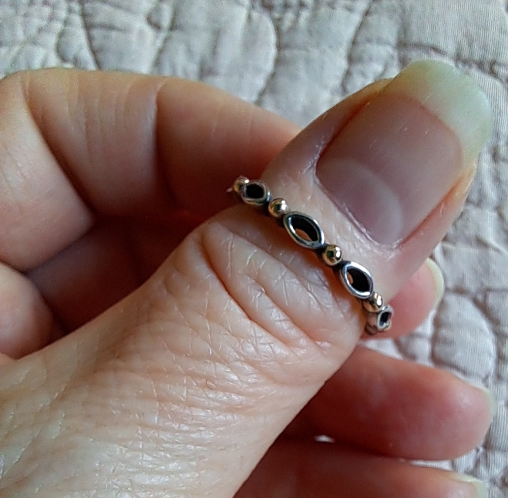 Discontinued Pandora Always & Forever 14k Sterling Silver Diamond Accent Ring